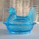 Glass candy hen