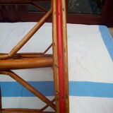 60s rattan coffee table