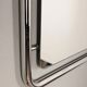 Italian space age wall mirror from the 60s/70s – tubular chrome –