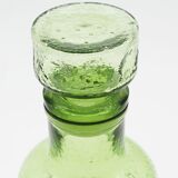 Green glass bottle