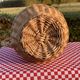 Large vintage wicker jug