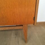 Bookcase with compass feet