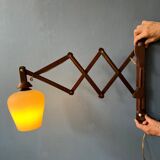 Scissor wall lamp 70s