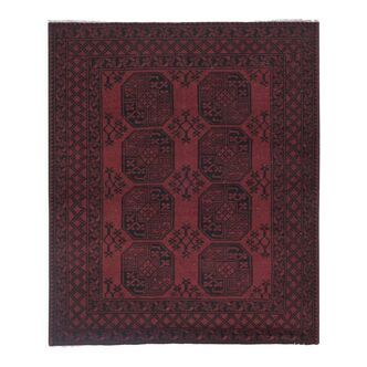 Tapis vintage turc de oushak tissé à la main 152x180 cm