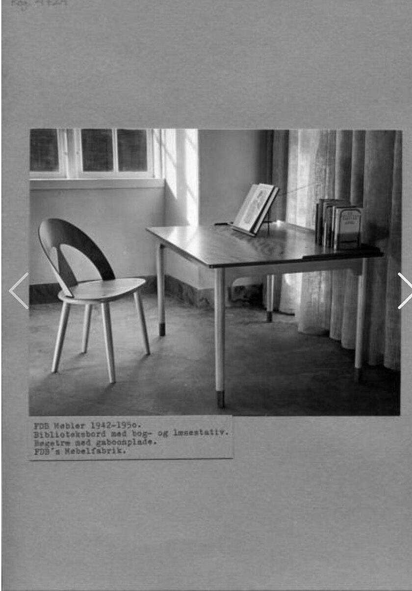 Børge Mogensen Desk 1940s for FDB Møbler