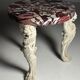 Grand tour style centre table faux marble