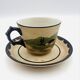 Tasse et sous-tasse basques signé Gaitaud R. Saint-Jean-de-Luz-637005