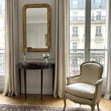 Italian Wooden Console Table in the style of Paolo Buffa Style, 1930s