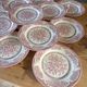 14 Antique English Dinner Plates