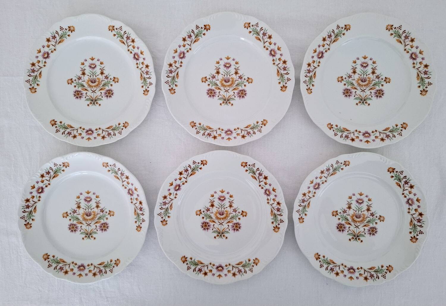 Un Service à Gâteau en Porcelaine du Berry P.L. France