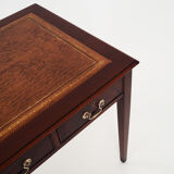 Mahogany desk scandinavian design of the 70s