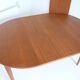 Table ronde extensible en teck