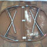 Vintage oval camping table