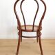 Fauteuil Thonet en bois courbé et cannage