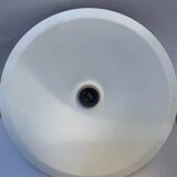 Blue metal pendant light from the 70s/80s vintage