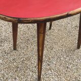 Rattan painted table