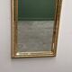 Gilt faux-bamboo wall mirror, Italy, 1970s.