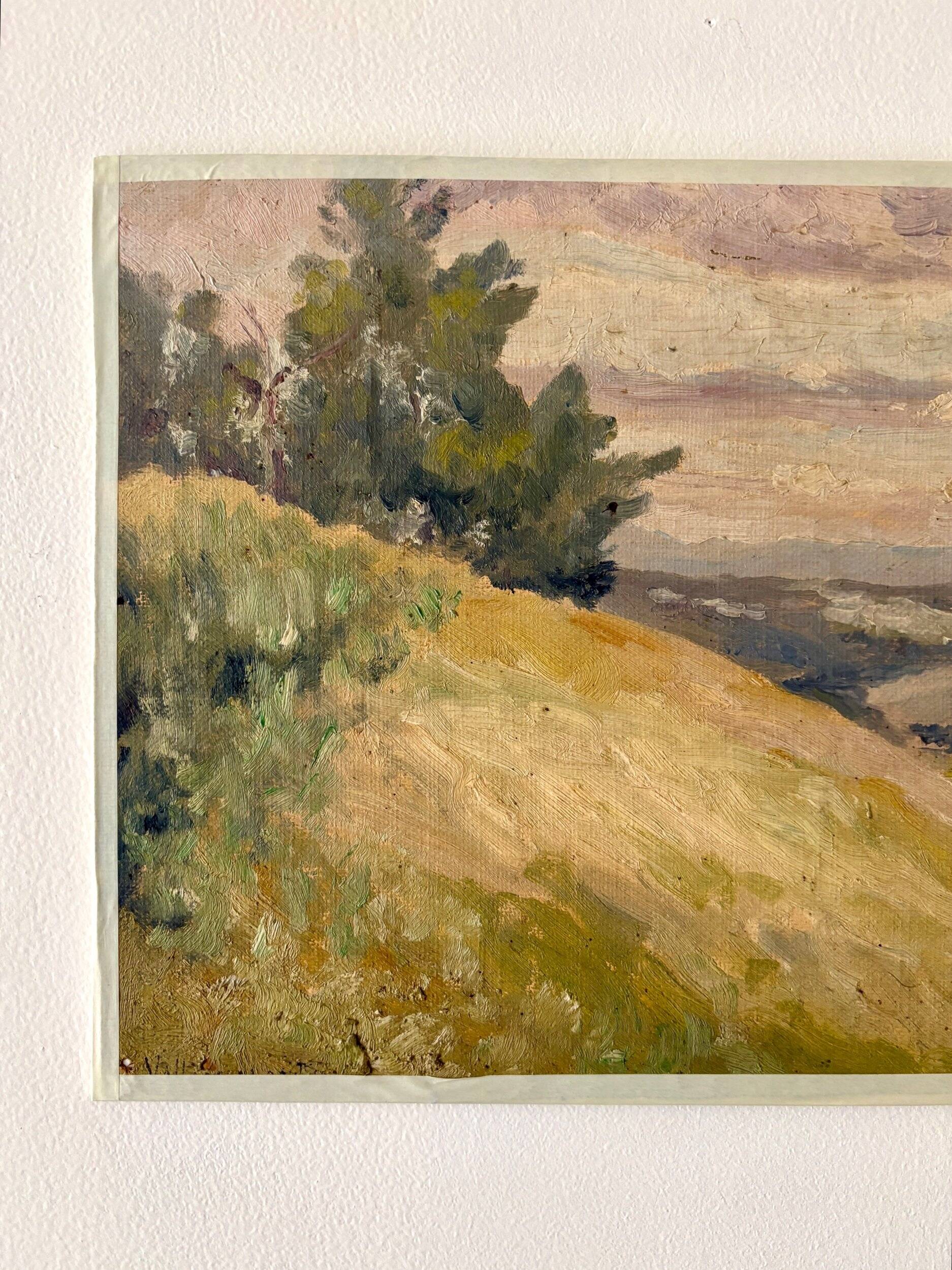 Oil painting on canvas "Mountains" No. 61