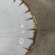 Plat à cake Bernardaud Limoges en porcelaine modele Neuilly