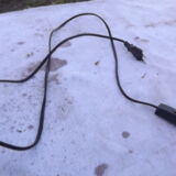 White opaline 50s Mazda lamp