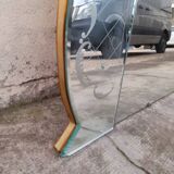 Beveled Venetian brasserie mirror - 1950s