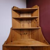 Solid wood corner cabinet