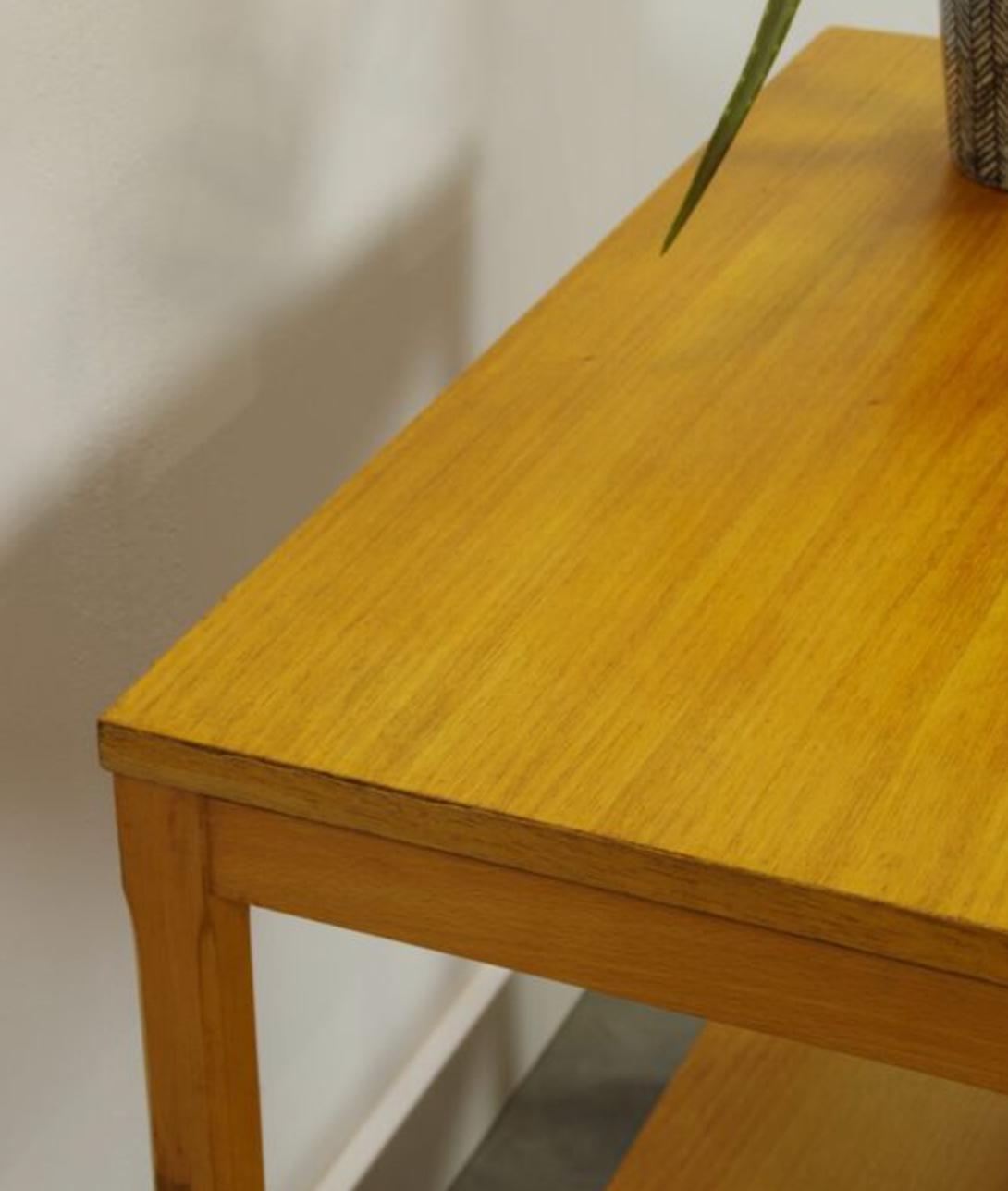 Vintage wooden dessert