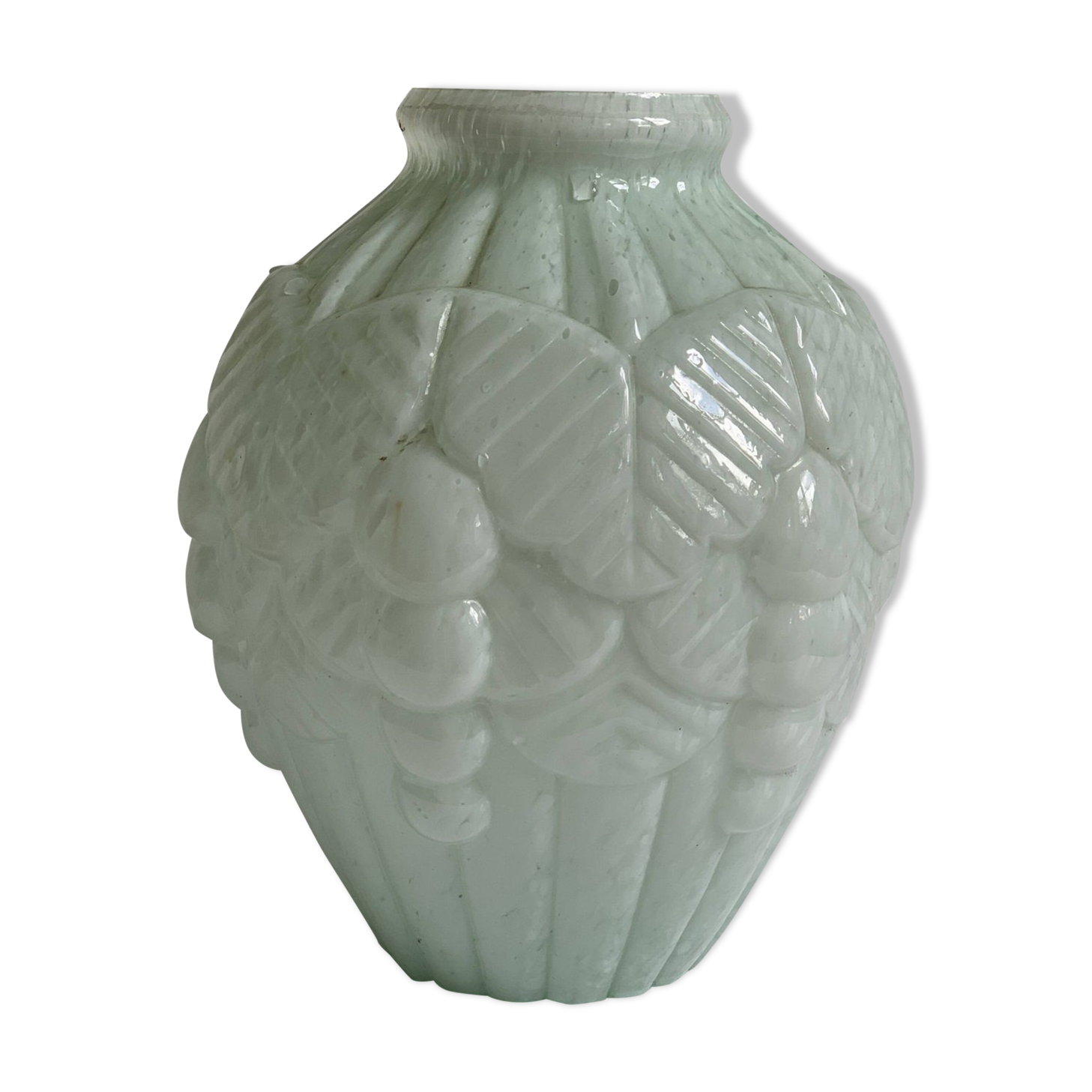 Clichy glass vase