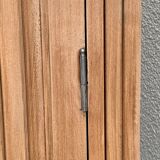 Parisian wardrobe art deco wood brut