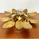 Floral Hollywood Regency Wall or Ceiling Lamp by Hans Kögl