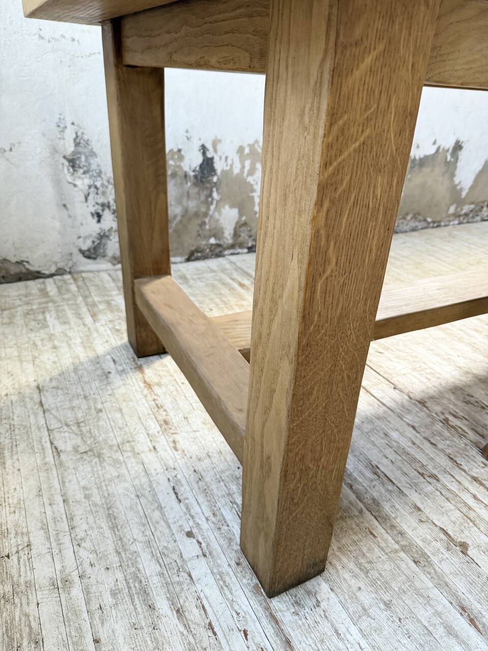 XXL solid oak farmhouse table 3.5m