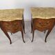 Pair of Louis XV style bedside tables