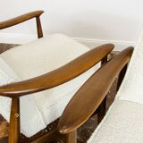 Customizable Pair Of Restored Mid Century Armchairs, 1960s