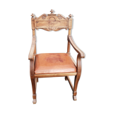 Fauteuil bois ancien