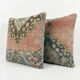 Set of 2 vintage Turkish cushion covers 51x51 cm