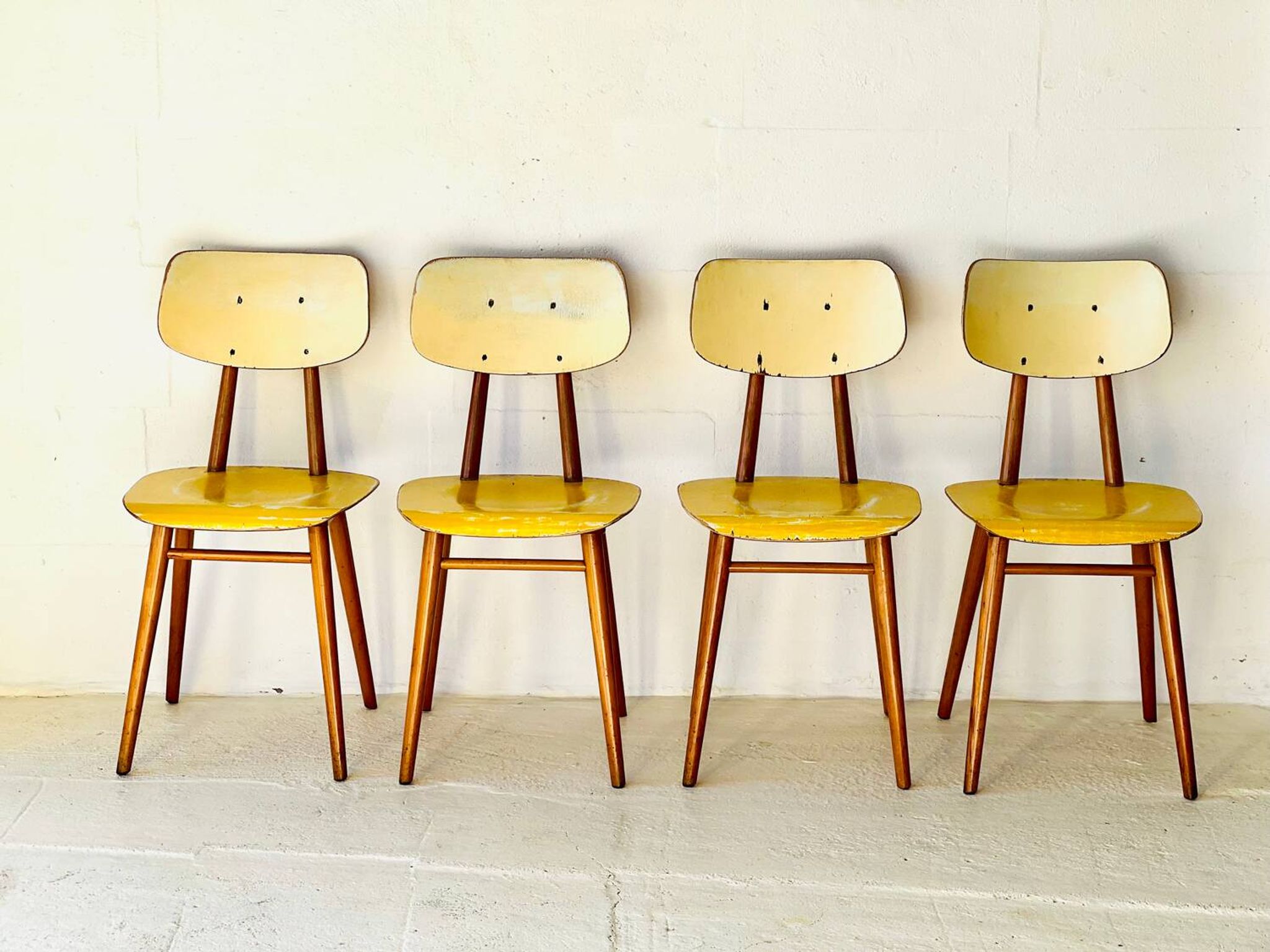 Bistro Chairs by Ton, 1950’