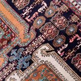 Vintage Armenian carpet Yerevan handmade 169cm x 269cm 1960s