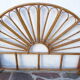 Double rattan bed 60s