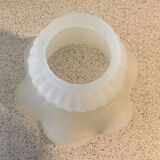 Tulip lampshade in glass paste