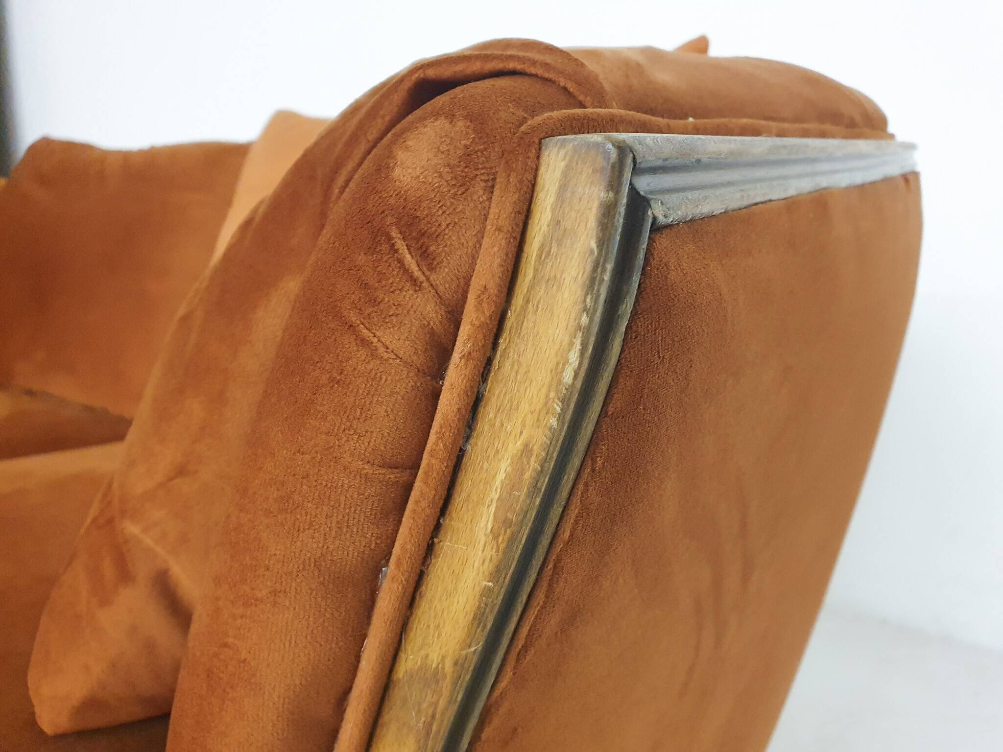 Art deco 2-seater sofa, The Netherlands 1940's