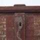 Antique Folk Art Painted bridal chest 1854