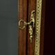 Small mahogany display cabinet, Louis XV to Louis XVI transition style – early 20th century.