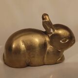 Petit lapin en bronze