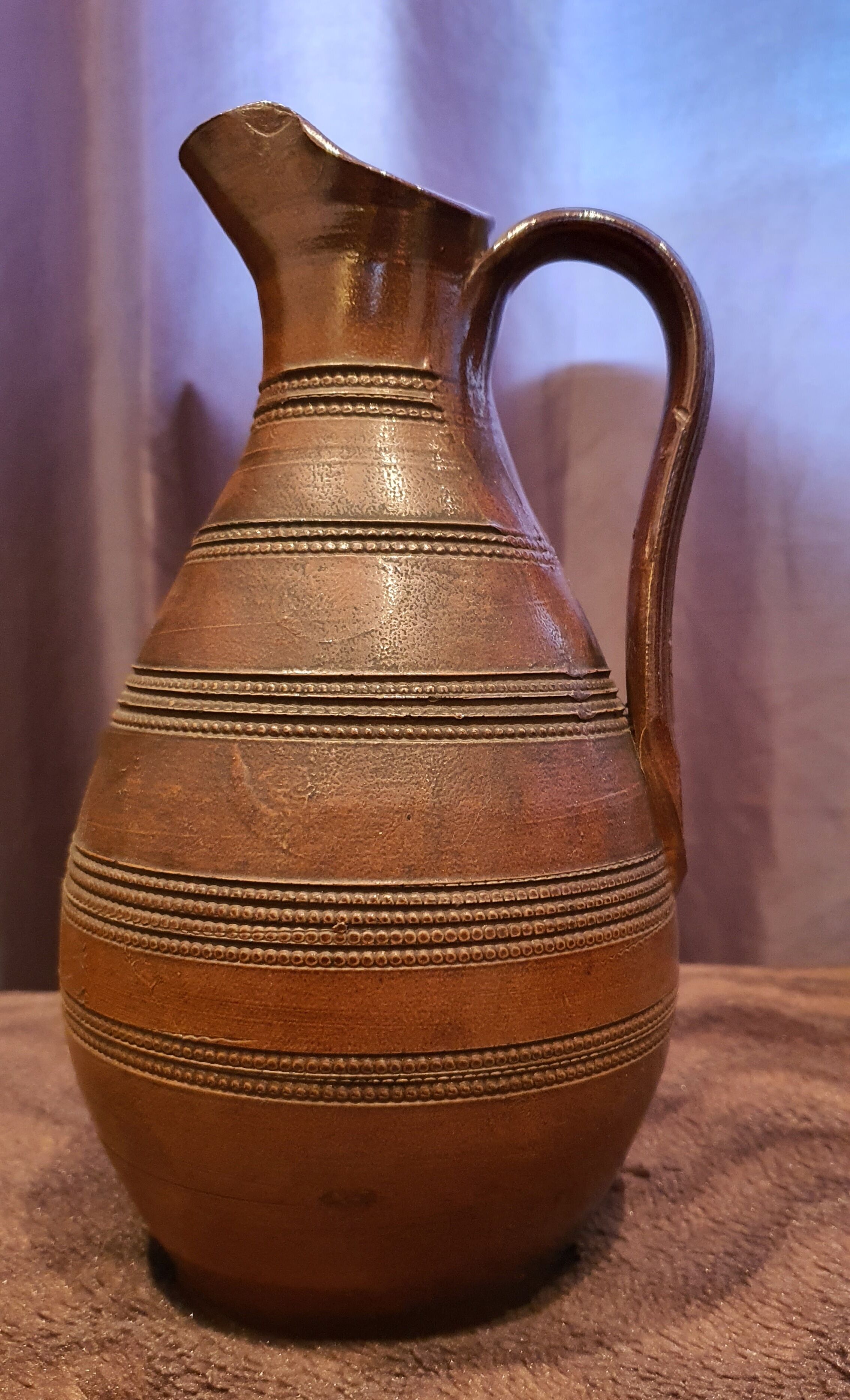 Terracotta jug