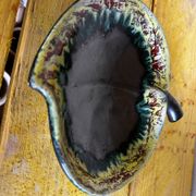 Vintage Ceramic Apple-Shaped Bowl/Trinket Dish