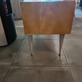 1960s Scandinavian wood veneer console table