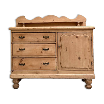 Large English chest of drawers (renovated)
