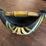 Basket shaped vase