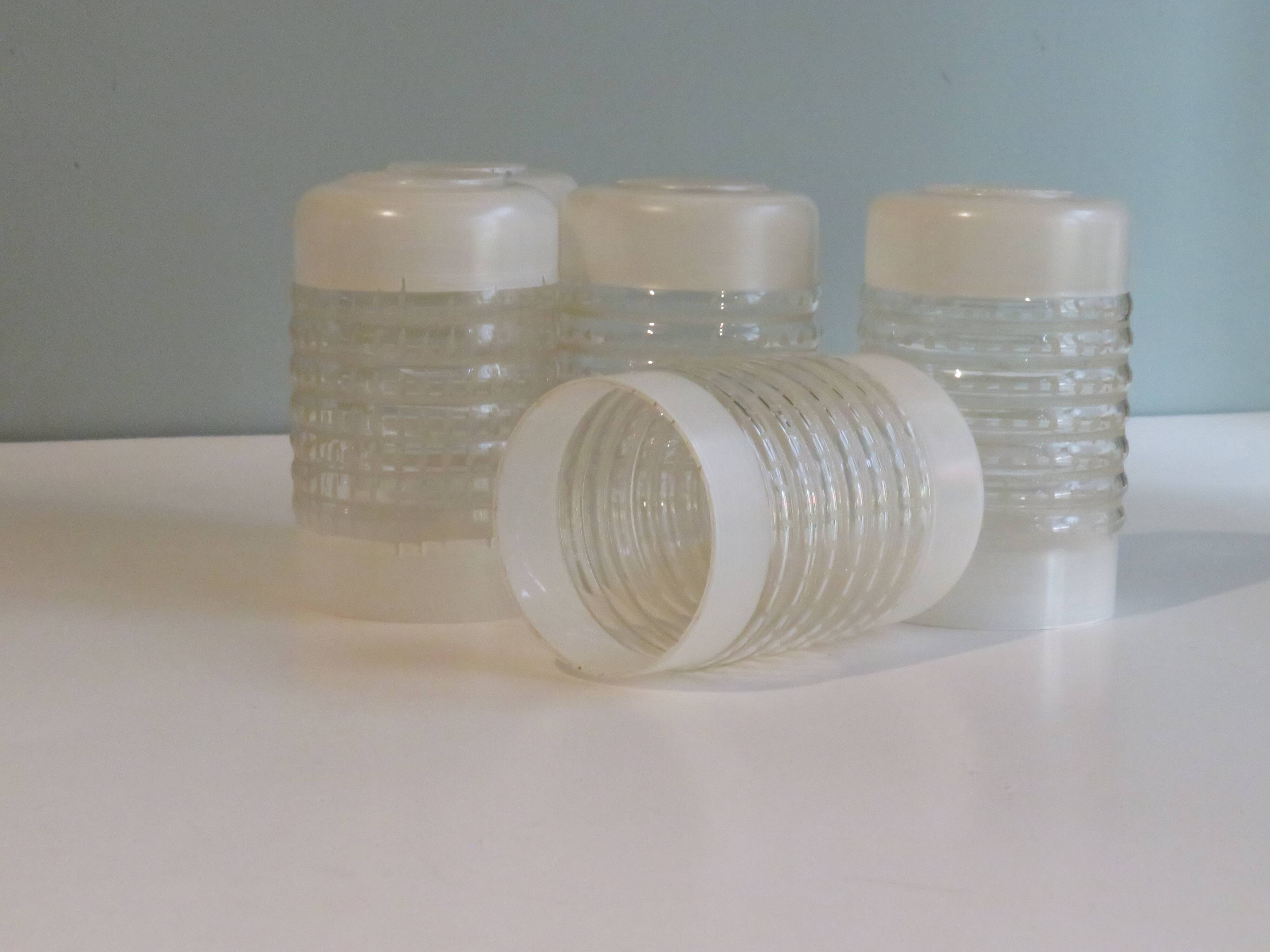 Chandelier, teak and engraved glass, 1950 Italy