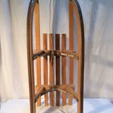 Davos vintage sled in solid beech - 60s/70s